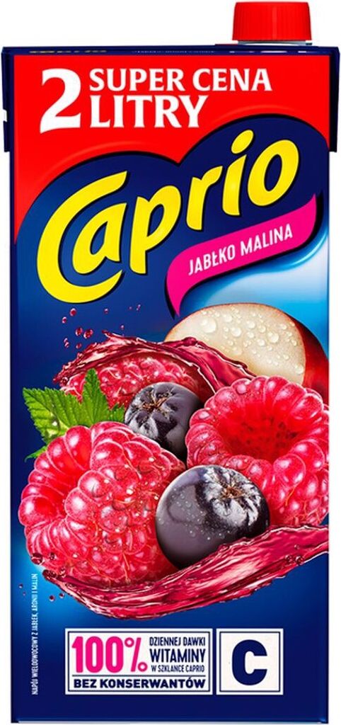 Caprio Boisson pomme framboise 2 l Image du produit 