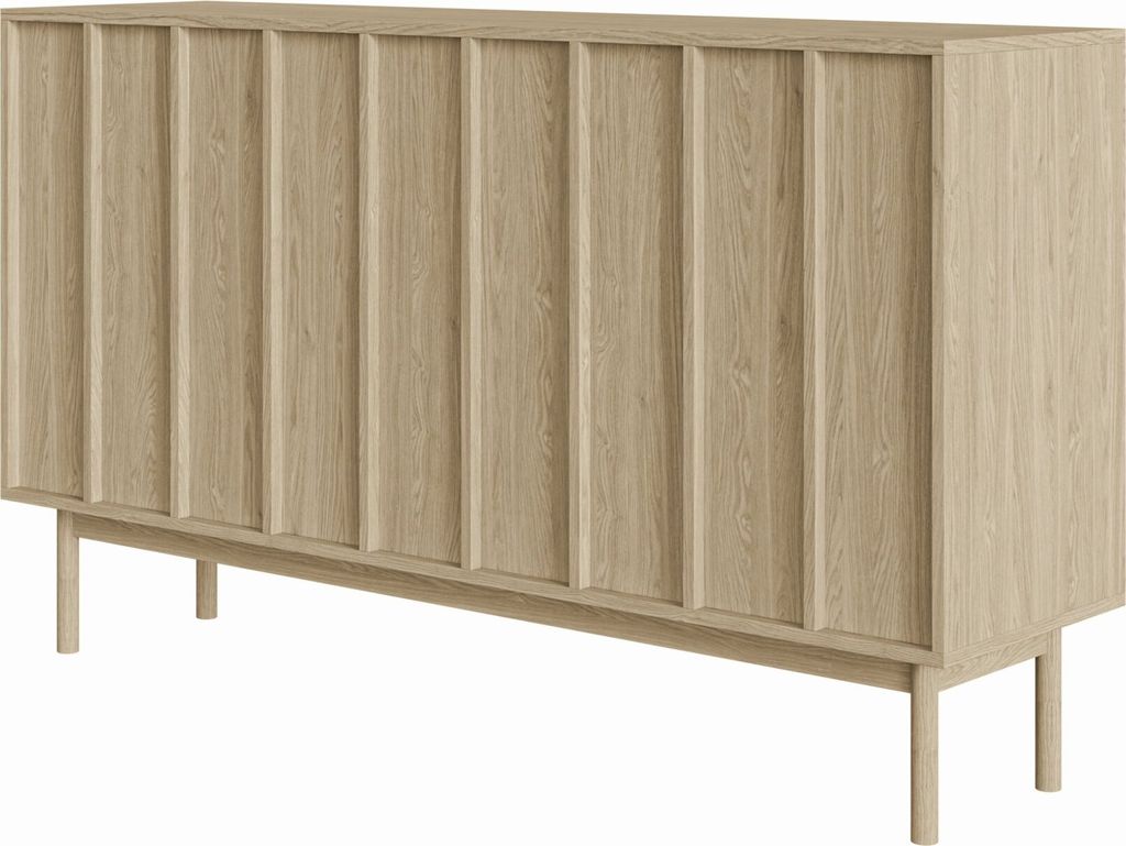 Selsey Neksto - Sideboard 3-türig, Eichenholzoptik, 150 cm Produktbild 