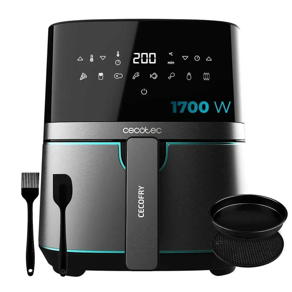 Cuisiner Sainement pour 5 Personnes avec la Friteuse Air Cecofry 5,5L