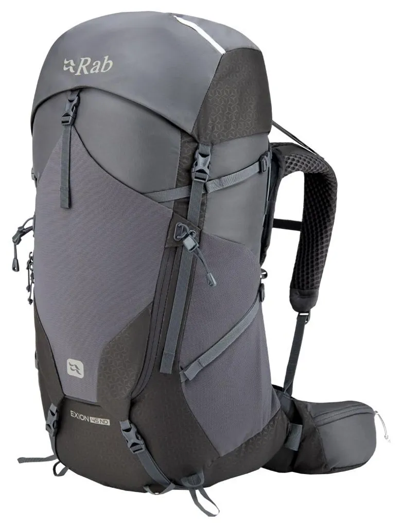 Sac à dos bivouac Exion 45 ND 45 grau idéal pour trekking de 3 jours
