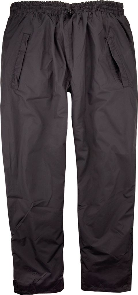 North Latitude Übergröße schwarz Regenhose