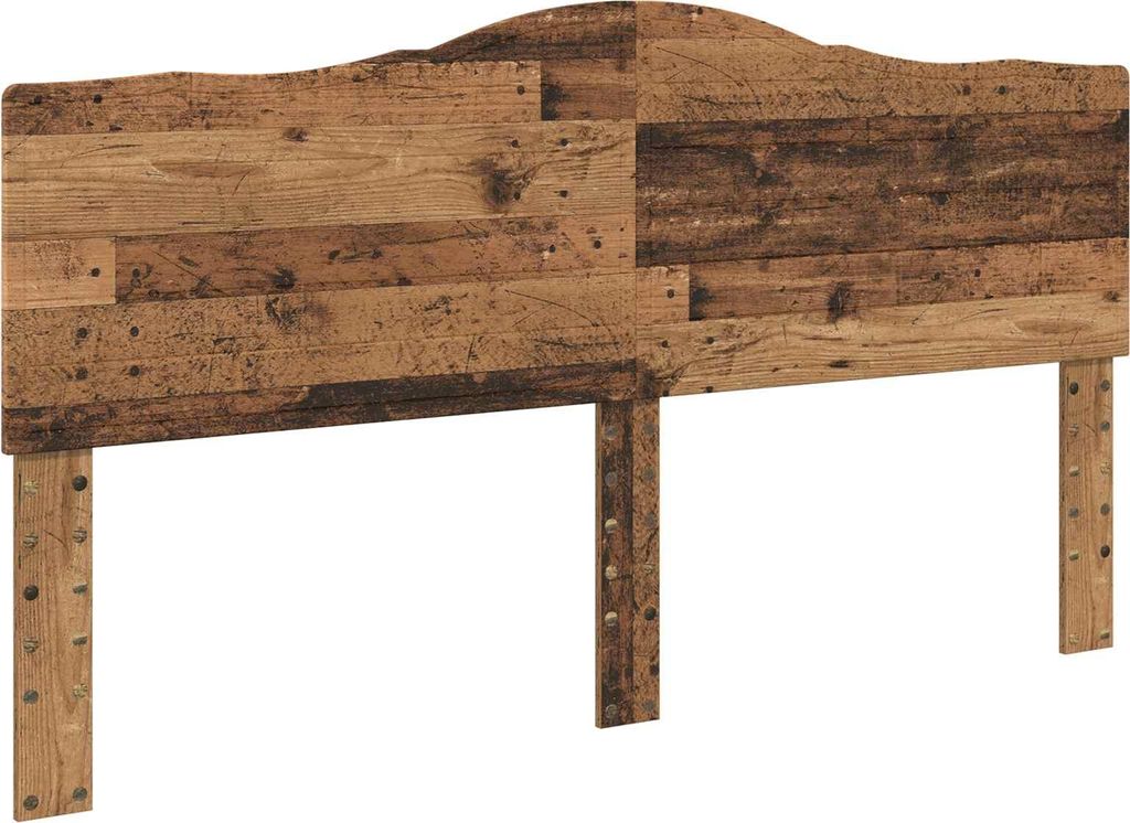 vidaXL Kopfteil Altholz 100 cm Holzwerkstoff