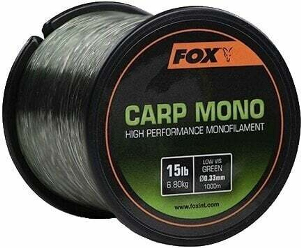 Fox Fishing Carp Mono Low Vis Green 0,38 mm 20 lbs-9,0 kg Obrázek produktu 