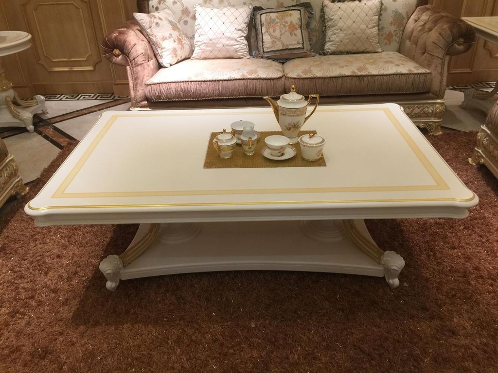 Edler Designer Klassischer Couchtisch Beistelltisch Sofa Wohnzimmer Tisch Neu