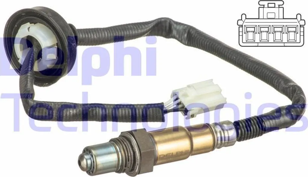 Sonde Lambda DELPHI ES20644-12B1 Qualité OE MR985039 pour Forfour Colt