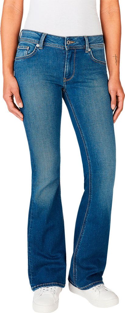 Pepe Jeans Pl204736 Flare Fit Jeans Blau 27 / 32 Frau Blau 27