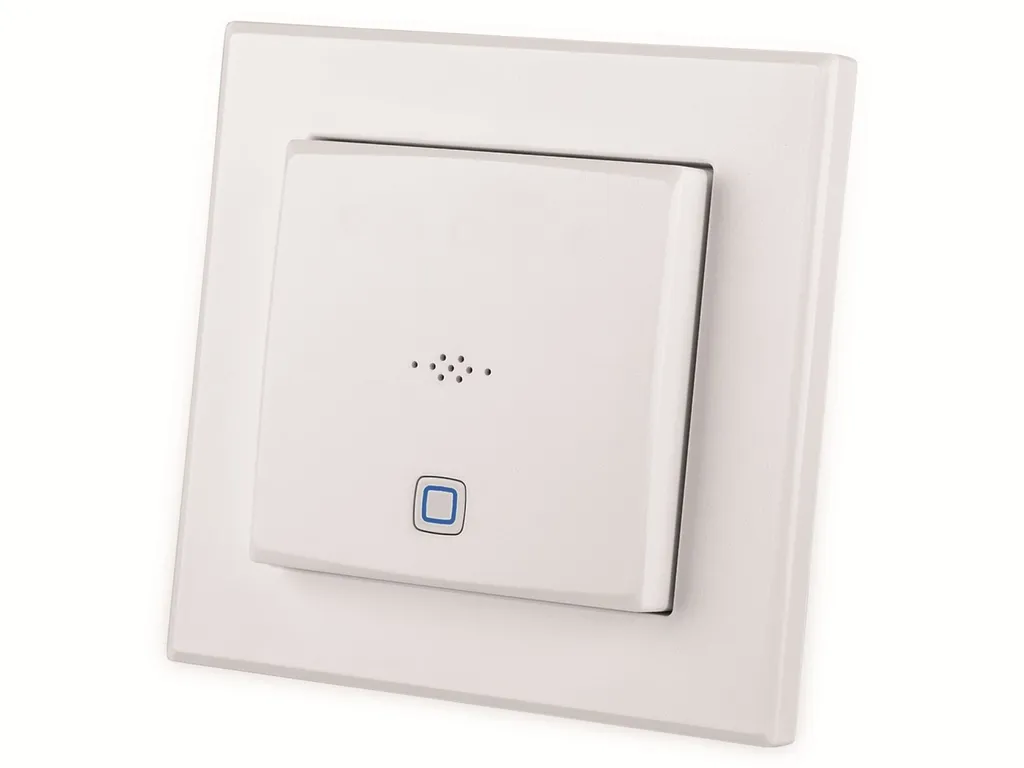 Capteur de CO2 Homematic IP 230 V pour Bureaux et Chambres Intelligentes