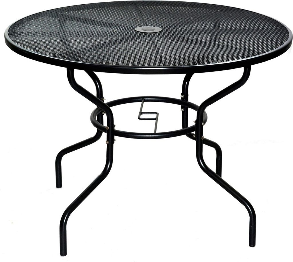Zahradní stůl kovový ZWMT-51 s drátěnou deskou ø 106 cm Obrázek produktu 
