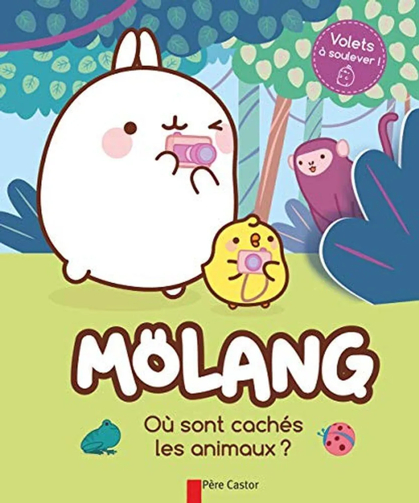 Où sont cachés les animaux ? Livre interactif avec volets à soulever