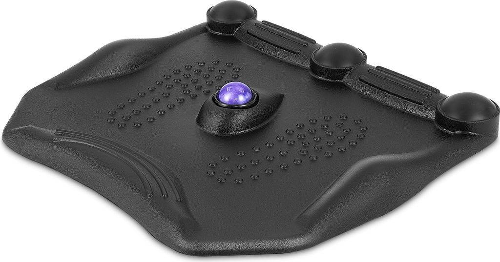 COSTWAY Anti-Ermüdungsmatte, Stehmatte mit Massagepunkten & 360° rollendem Massageball, Rutschfeste Stehpultmatte, Komfort-Fußmatte für Küche,...