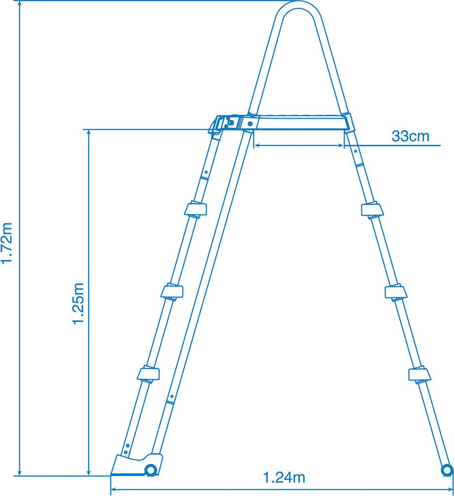 Intex Metall Frame Pool 457x122cm, inkl. GS-Filterpumpe Produktbild 54