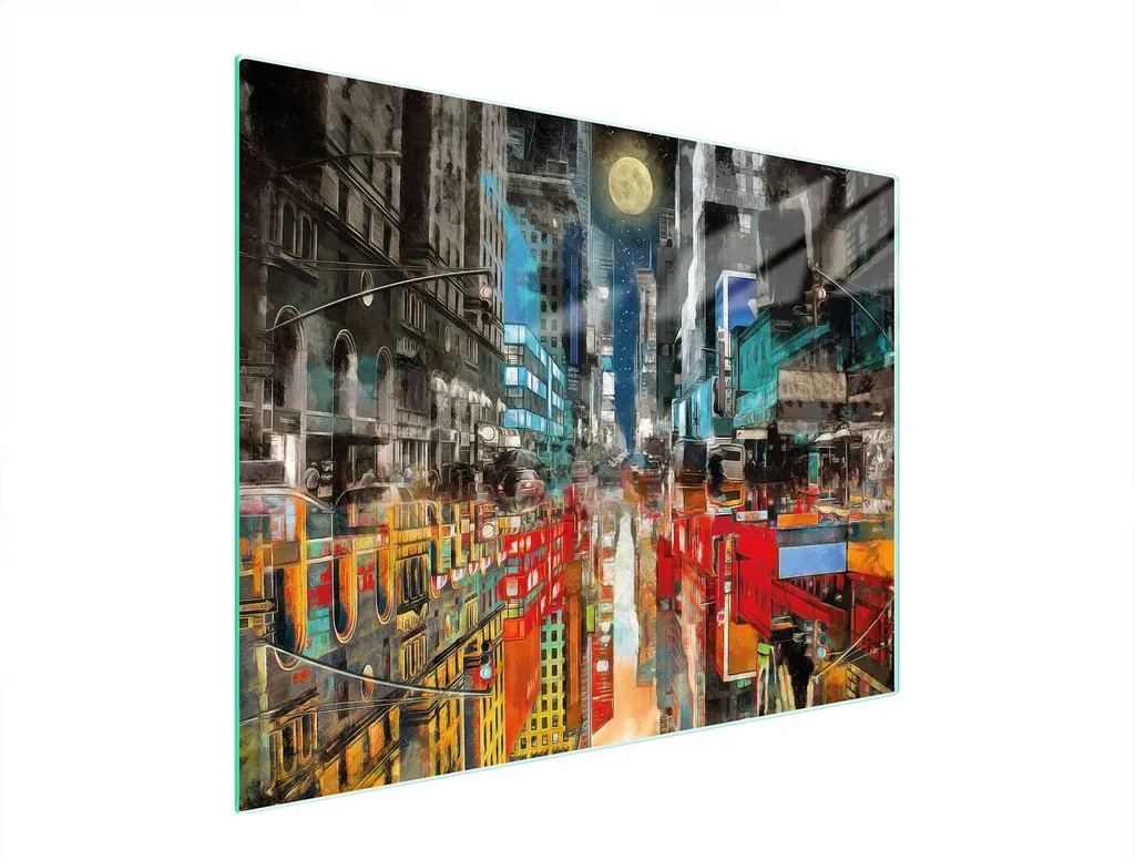 Tagliere Vetro Temperato 52x40 CITY | Proteggi-Piano Antigraffio