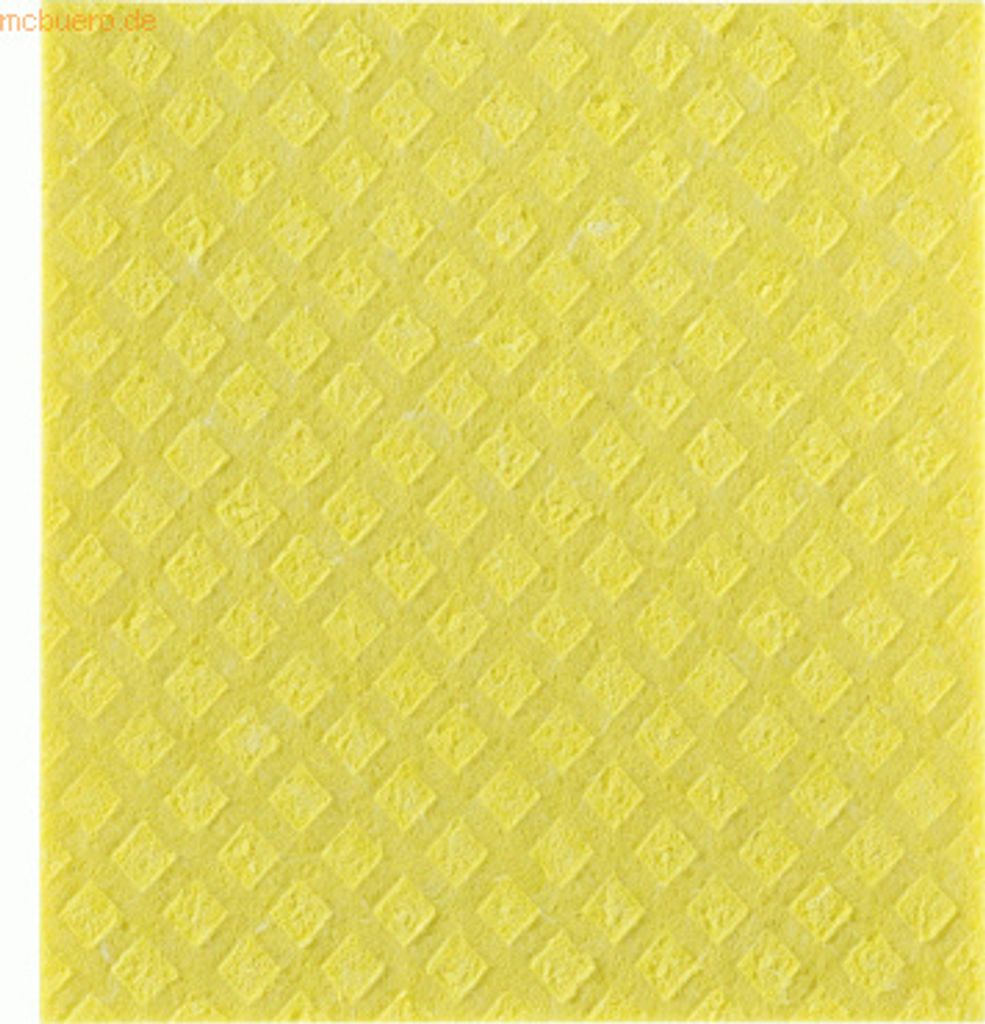 BRUNNEN Schwammtuch Scolaflex 105x110mm gelb