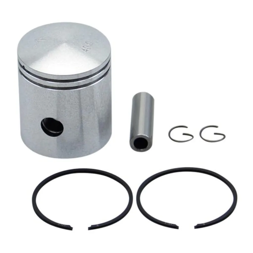Kit piston 40mm 50ccm pour moteurs Husqvarna Flinta et Roulette 50cc