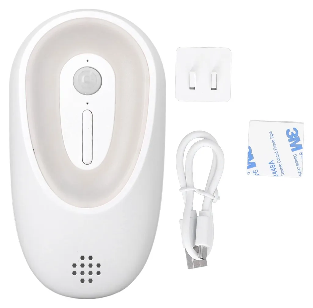 Désodorisant Chat Induction Infrarouge et Purificateur Silencieux Blanc