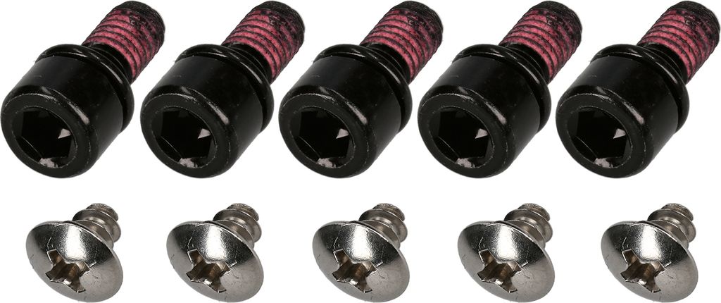 windmeile | Schraubenpaket ST3,9 x 6,5mm und M5 x 10mm für Bafang Kettenblätter, BBS01, BBS02, Fahrrad, E-Bike, Elektro Fahrrad, Pedelec