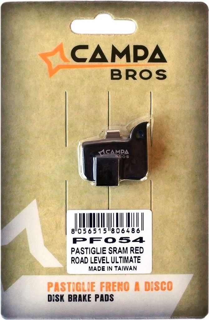 Campa Bros Sram Red Road Level Ultimate Scheibenbremsbeläge Silber Silber One Size