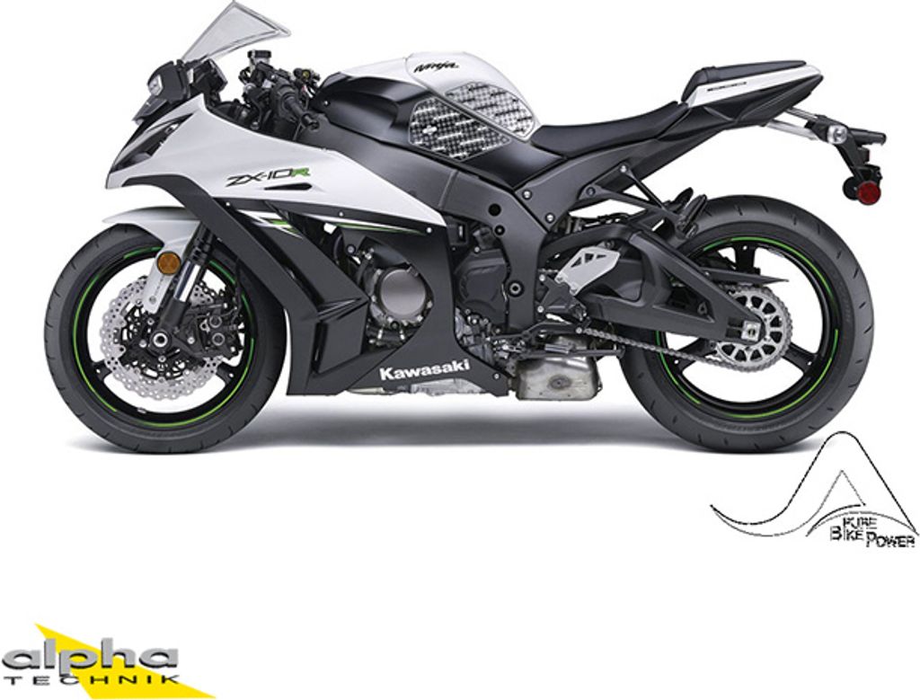 Stompgrip schwarz, Kawasaki ZX10R/RR, 2011-19 ZX10R Ninja ZXT00J