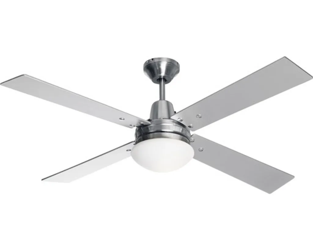Ventilateur de plafond silencieux pour chambre 122 cm avec lumière