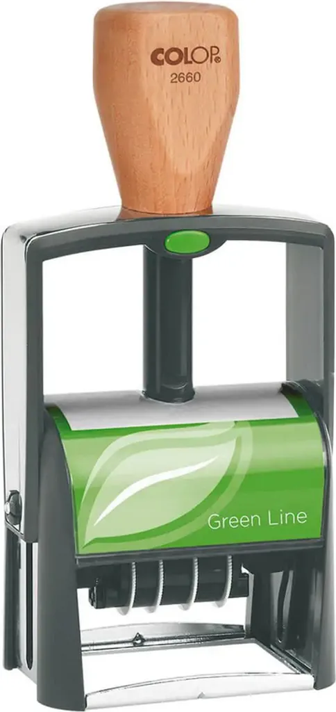 Tampon dateur COLOP Classic 2660 Green Line 6 lignes personnalisables