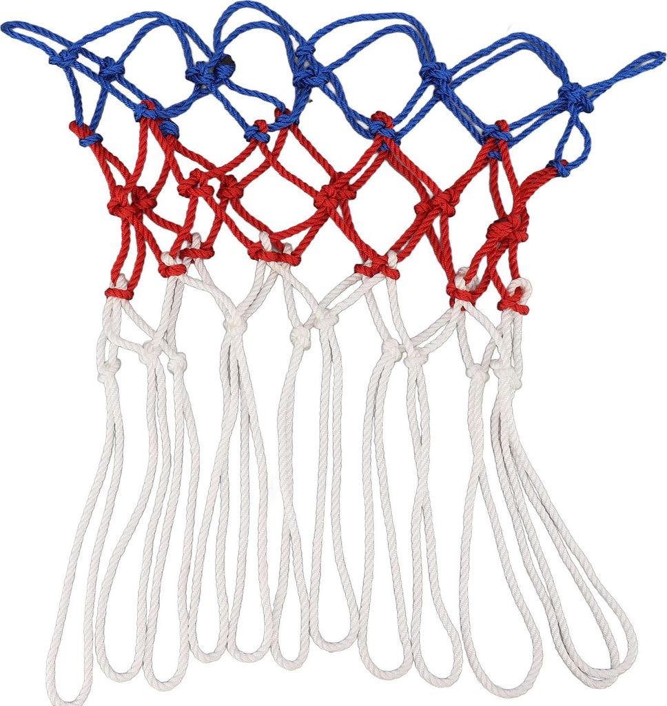 Professionelles Ersatz-Basketballnetz aus Polyester, Allwetter-Anti-Peitsche für Trainingsspiel