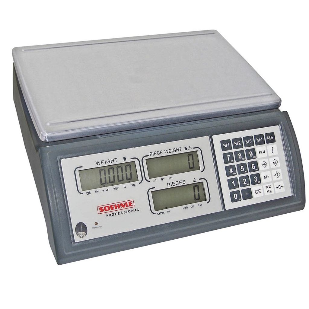 SOEHNLE PROFESSIONAL Zählwaage 9221 grau für max. 45,0 kg