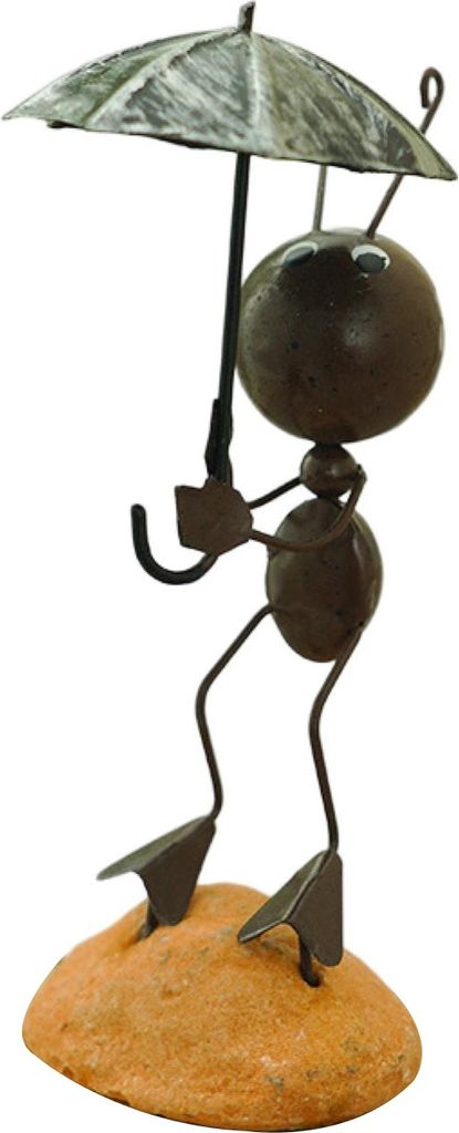 Miniatur-Skulptur, zartes, schönes, lebendiges Bild, handgefertigte Geschenke, Eisen, Mini-Leseameise, Dekoration, Heimdekoration