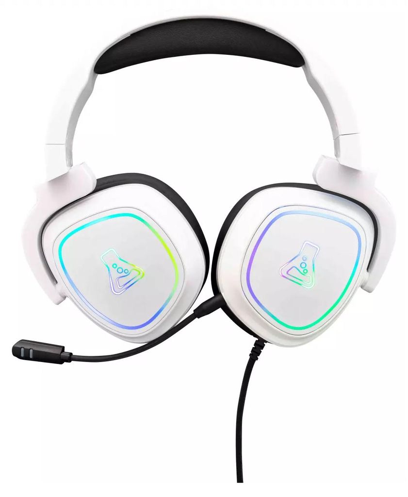Gaming -Helm RGB Das g -lab - PC -kompatibel, PS4, Xboxone - Weiß