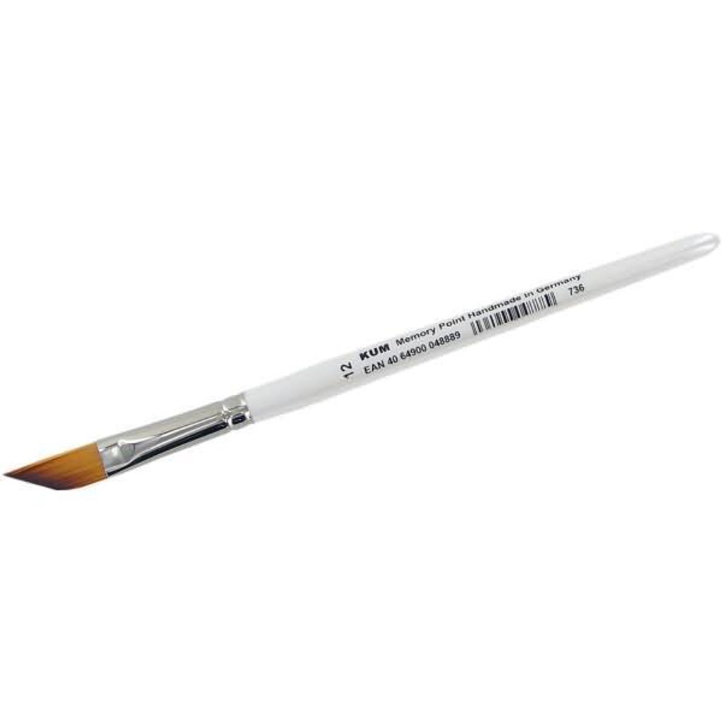Pinsel Memory Point Brush Holz Schrägspitze Gr. 12