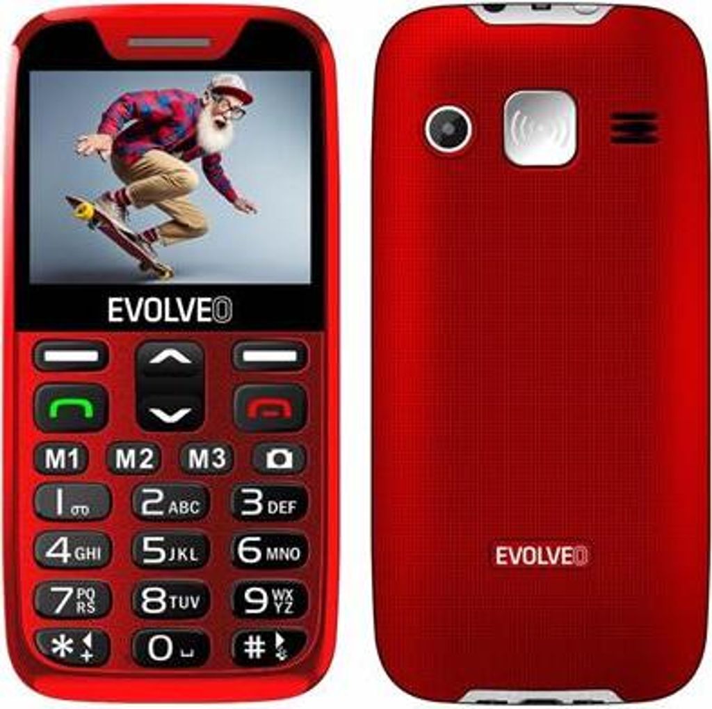 EVOLVEO EasyPhone XR, telefón pre seniorov s nabíjacím Obrázok produktu 