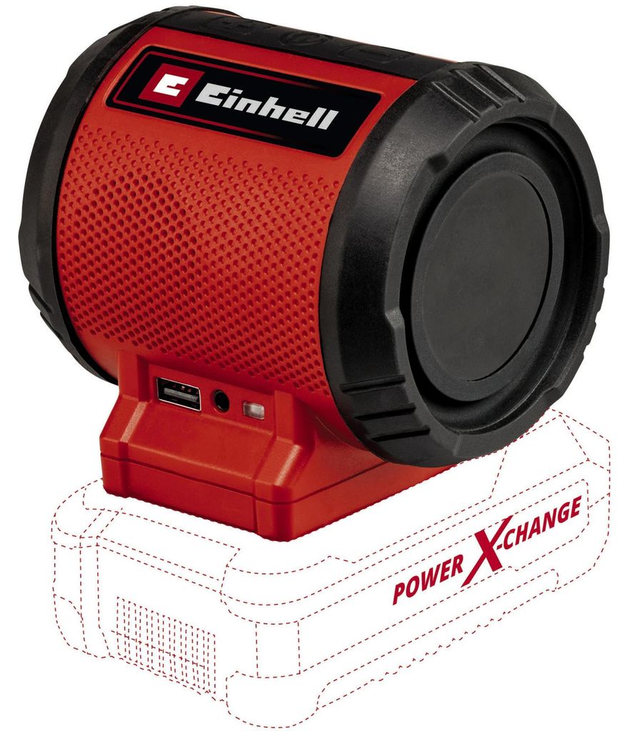Einhell TC-SR 18 Li BT - Solo, 3 W, 120 - 20000 Hz, Káblový Obrázok produktu 