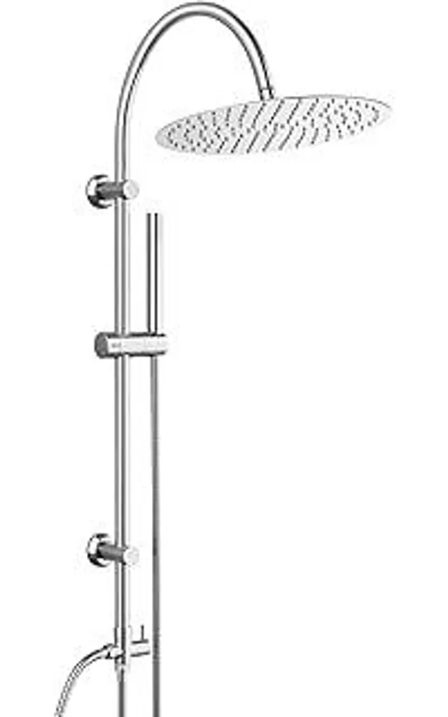 Görbach Doccia a Pioggia XXL 30cm - Atmosfera Spa in Acciaio Inox
