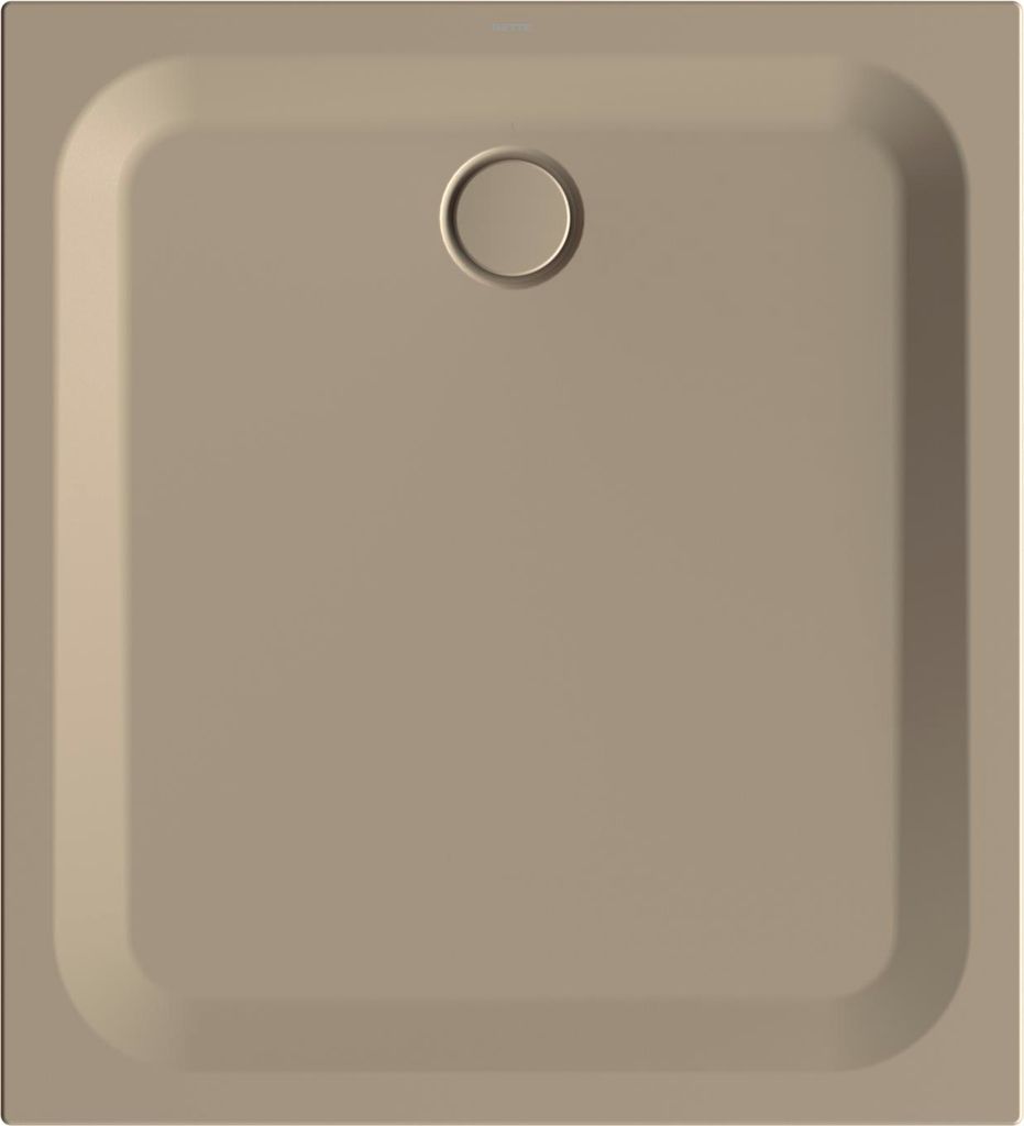 BetteUltra Rechteck-Duschwanne mit Minimum-Wannenträger, 1100x1000x35mm, GlasurPlus, 8737-415PLUS,T1