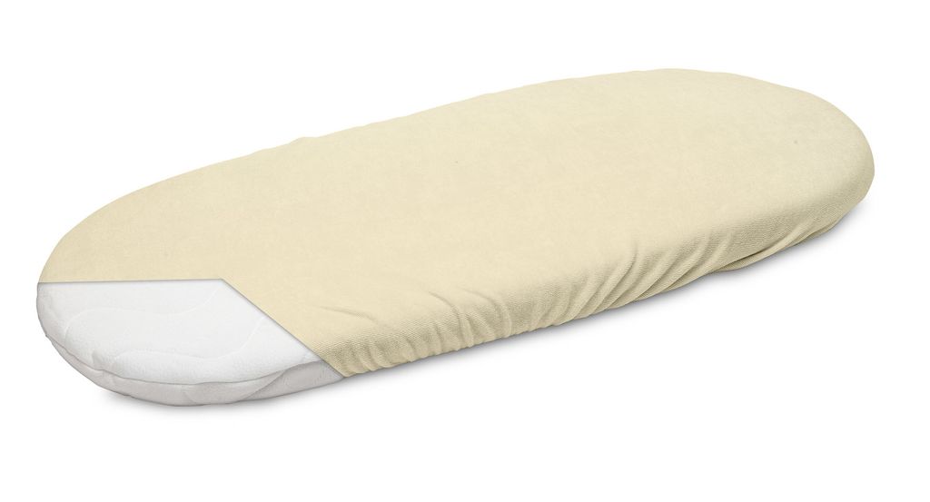 Froté Prestieradlo Do Kočíka Krémovej Farby 35X75 Obrázok produktu 
