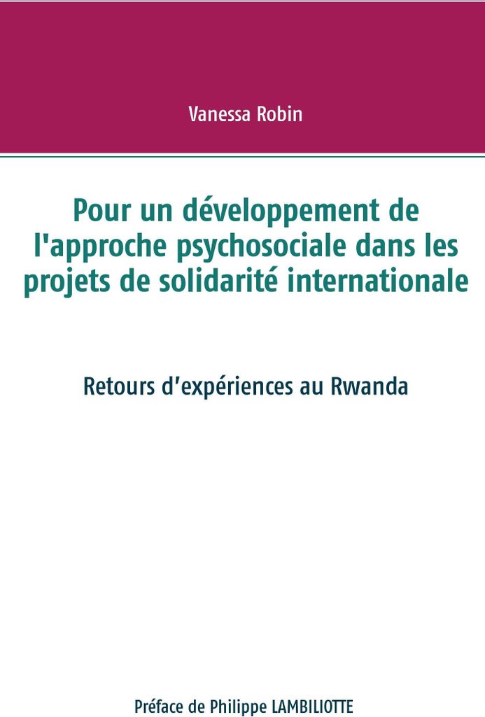 Pour un développement de l'approche psychosociale dans les projets de solidarité internationale