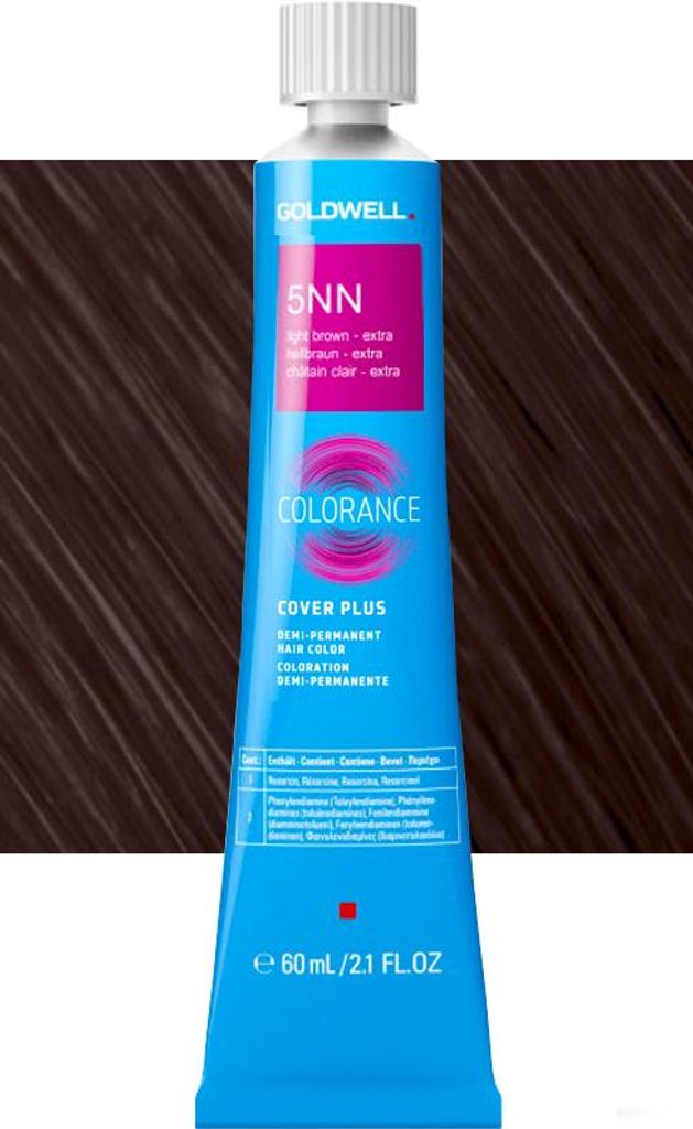 5NN Brun clair intense Goldwell Colorance Cover plus Image du produit 