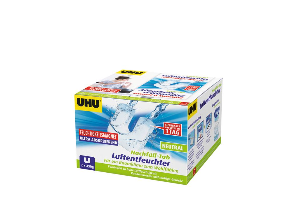 UHU Air Max Luftentfeuchter, Container inkl. Luftentfeuchter