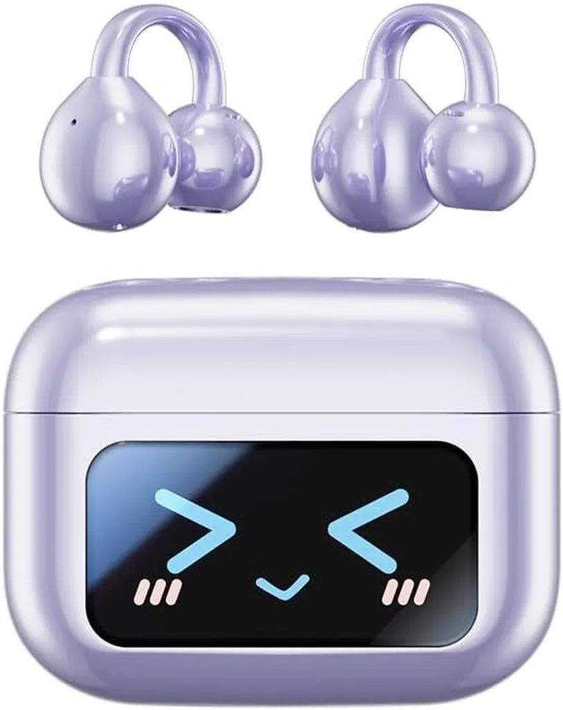 Cuffie Bluetooth 5.4 Open-Ear Clip-On | Traduzione 144 Lingue
