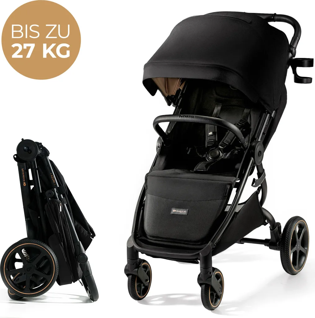 Poussette de Ville Mitzy Kinderkraft Idéale pour Voyages et Balades