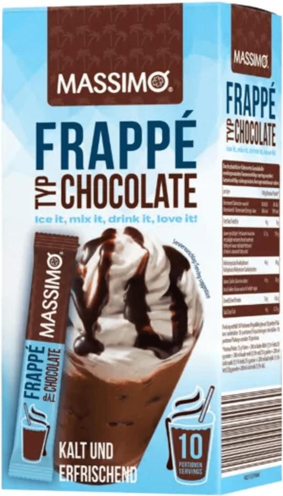 MASSIMO Frappé Chocolat 16 x 250g pack avantageux (160 Image du produit 