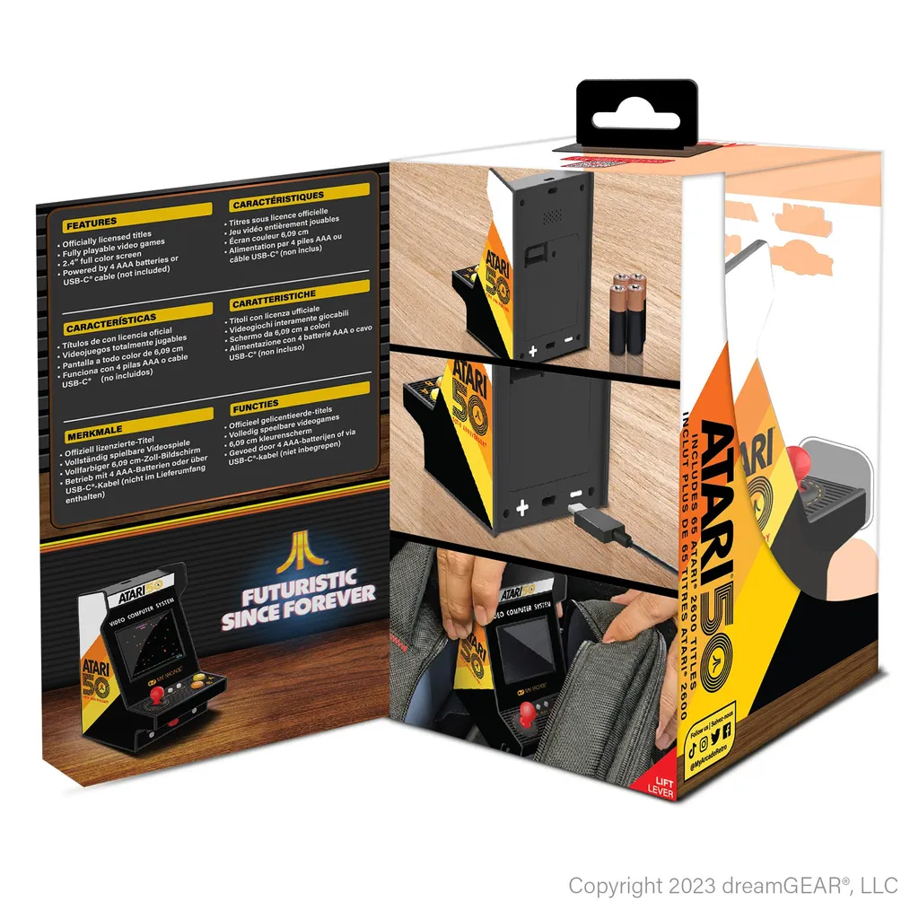 Console Atari Nano Player Pro My Arcade | 75 Giochi in 1 Offerta - 8
