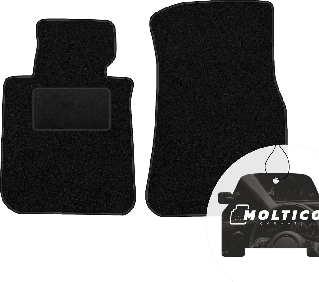 Set Tappetini moto-MOLTICO BMW F20 dal 2011 - Velluto Nero