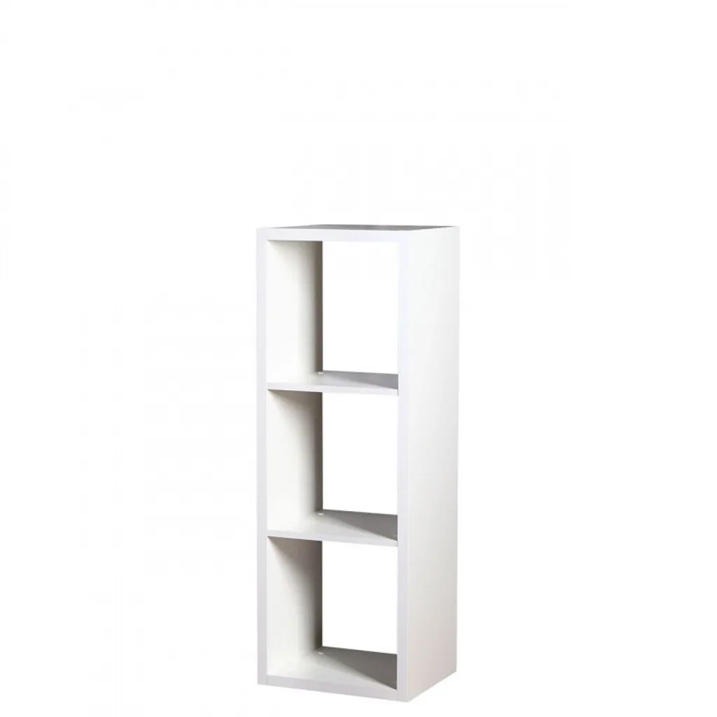 Étagère à rayons DATGEN 1 blanc - Bibliothèque modulable pour bureau