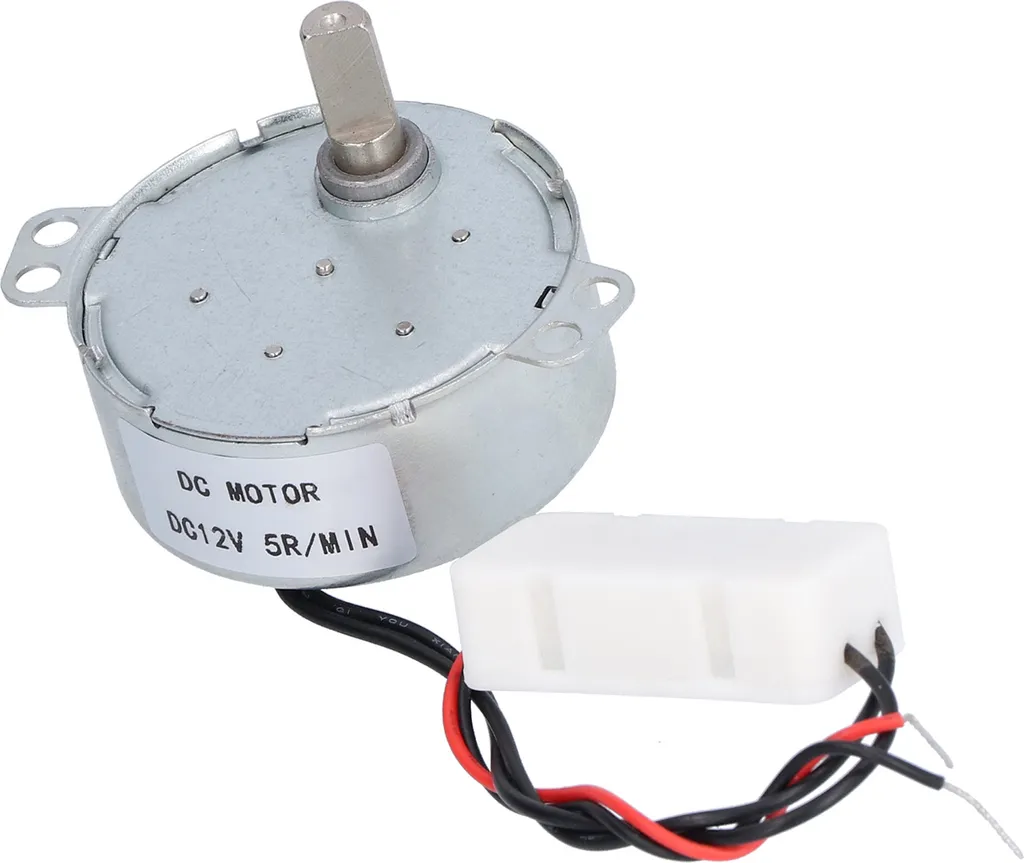 Motore Sincrono 12V 5RPM 4W 50TYC CCW/CW Alta Torsione Pro