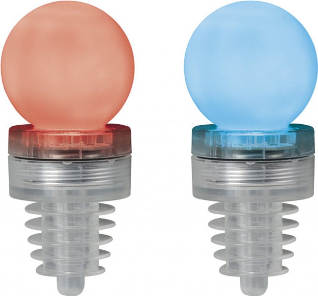 TIP Party LED Cork Ball 2er Rot+Blau3167
