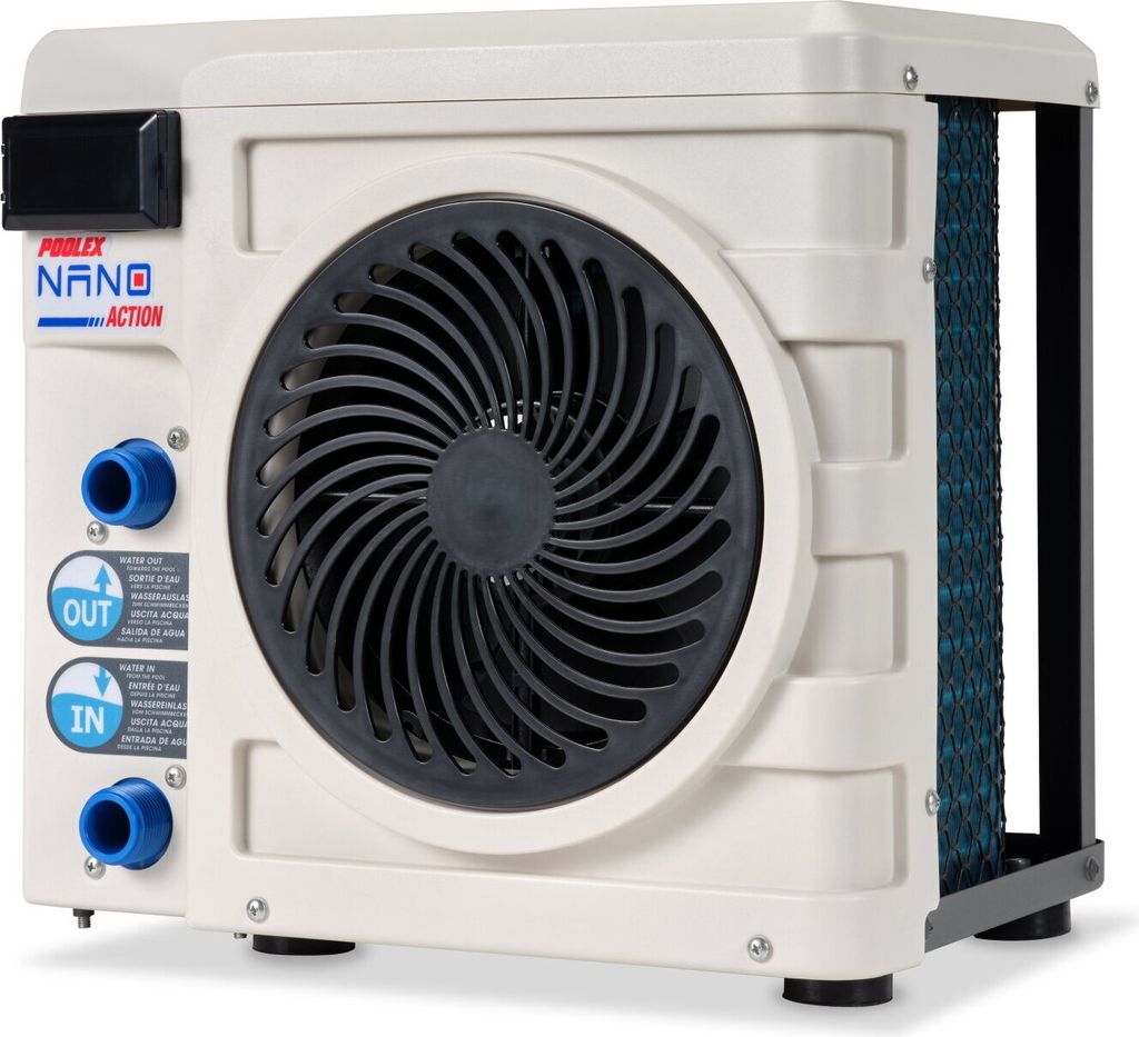 Wärmepumpe 10m3 (2,5kW) - weiß