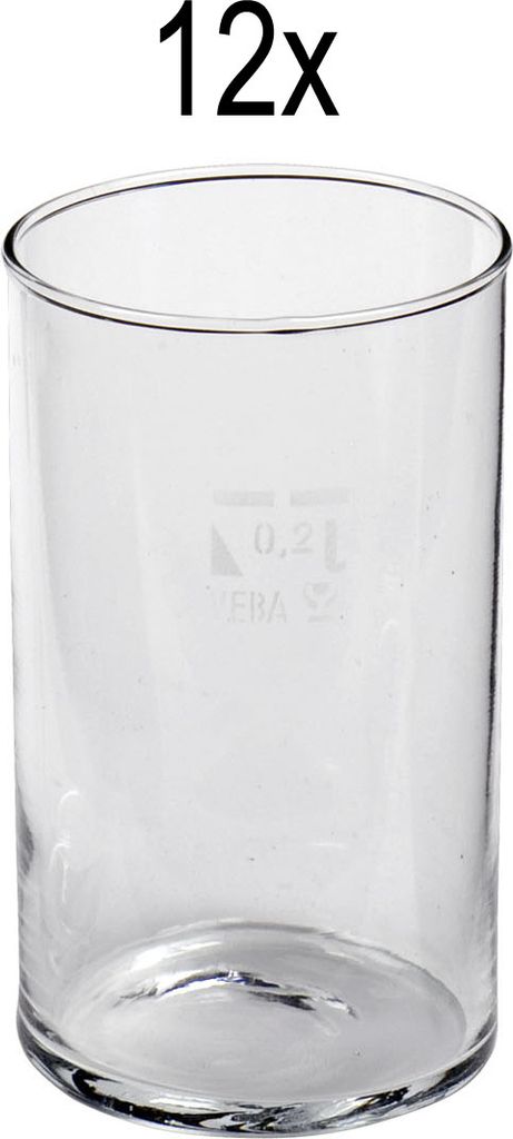 Gerd van Well Altbierbecher Bierglas 200 ml mit Füllstrich Produktbild 