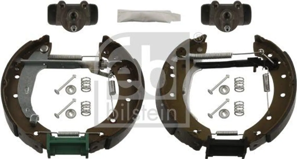 Jeu de mâchoires de frein FEBI BILSTEIN 37235 pour Logan et Clio II
