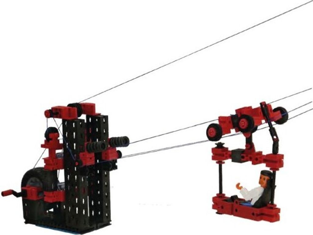 Kit STEM Transport sur câble, Fischertechnik Image du produit 