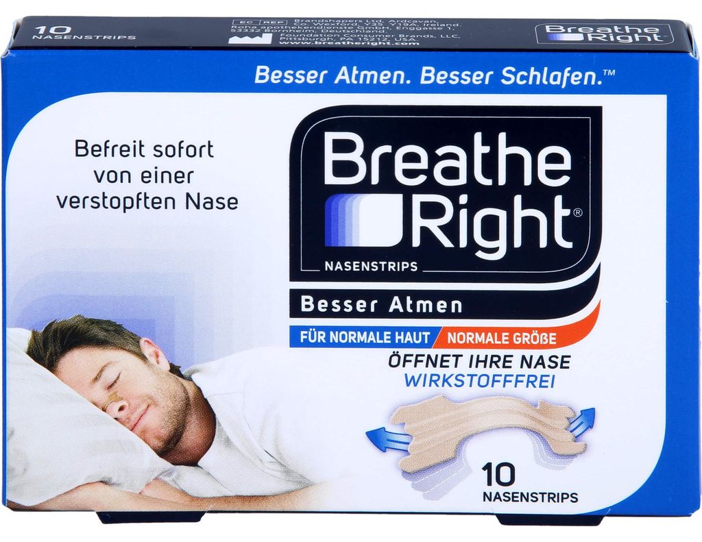 Breathe Right – náplasti na nos pre ľahšie dýchanie, Obrázok produktu 